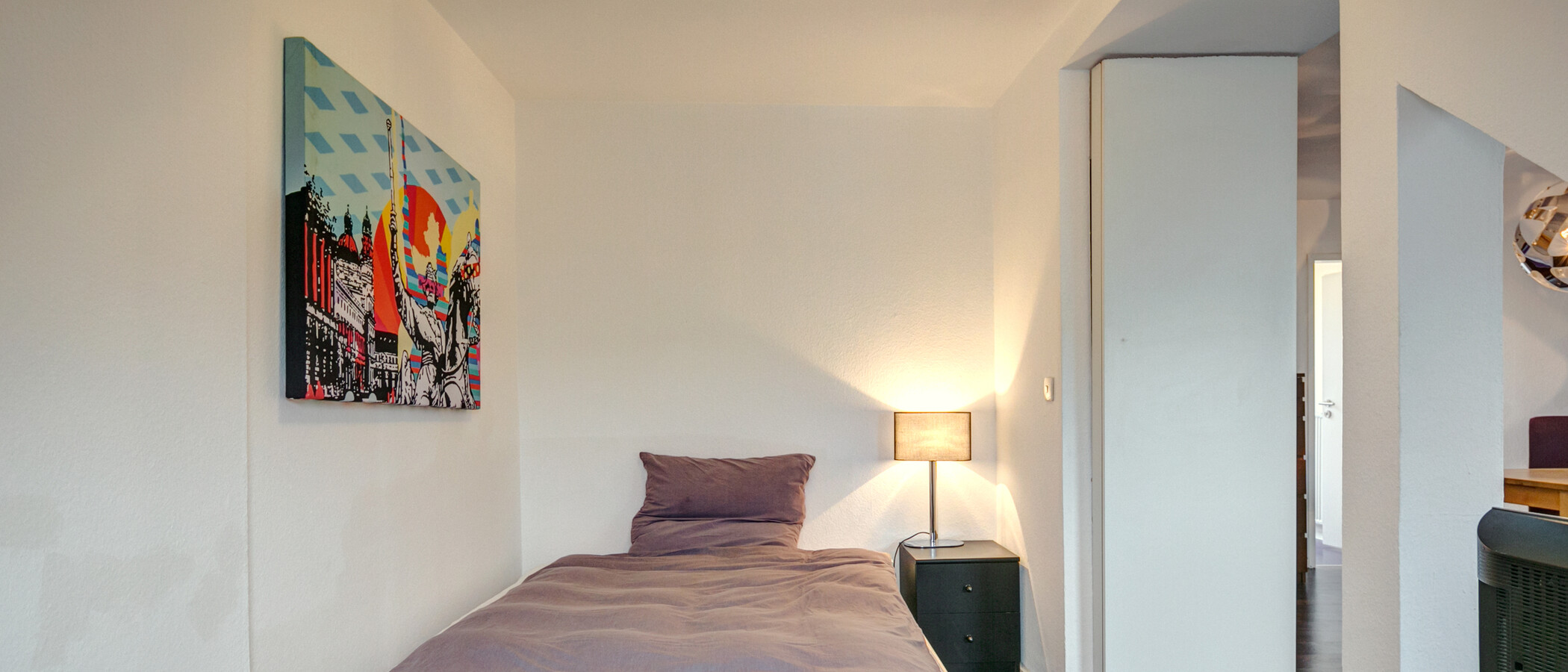 Dachgeschosswohnung München Maxvorstadt 03 Schlafen 1321