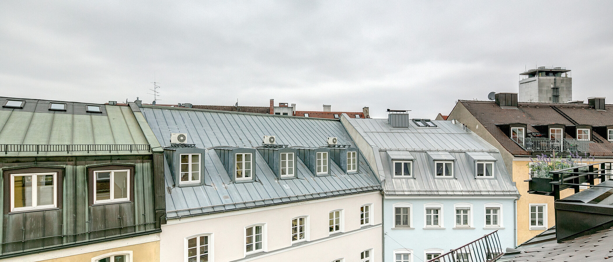 Dachgeschosswohnung München Maxvorstadt 02 Aussicht 1321