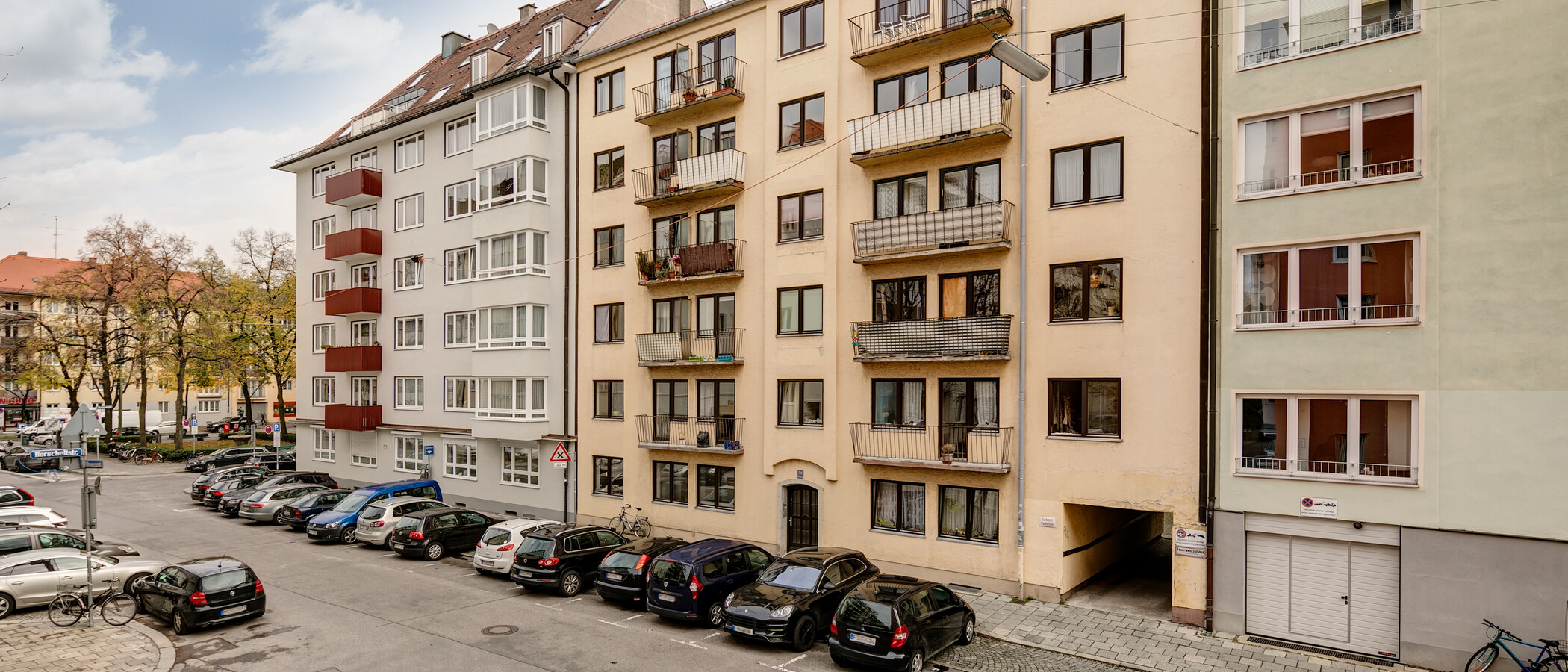 Wohnung München Schwabing-West (rund um den Hohenzollernplatz) 02 Aussicht 1322