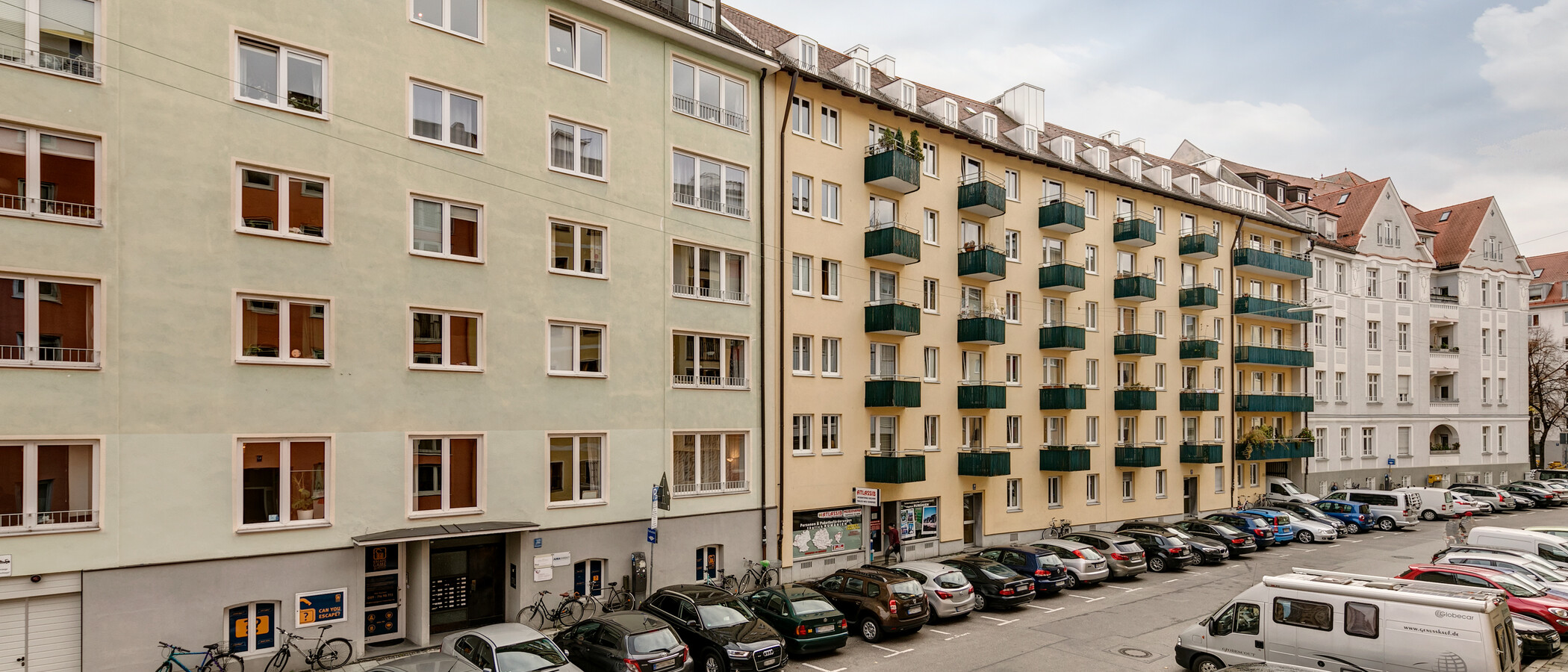 Wohnung München Schwabing-West (rund um den Hohenzollernplatz) 03 Aussicht 1322