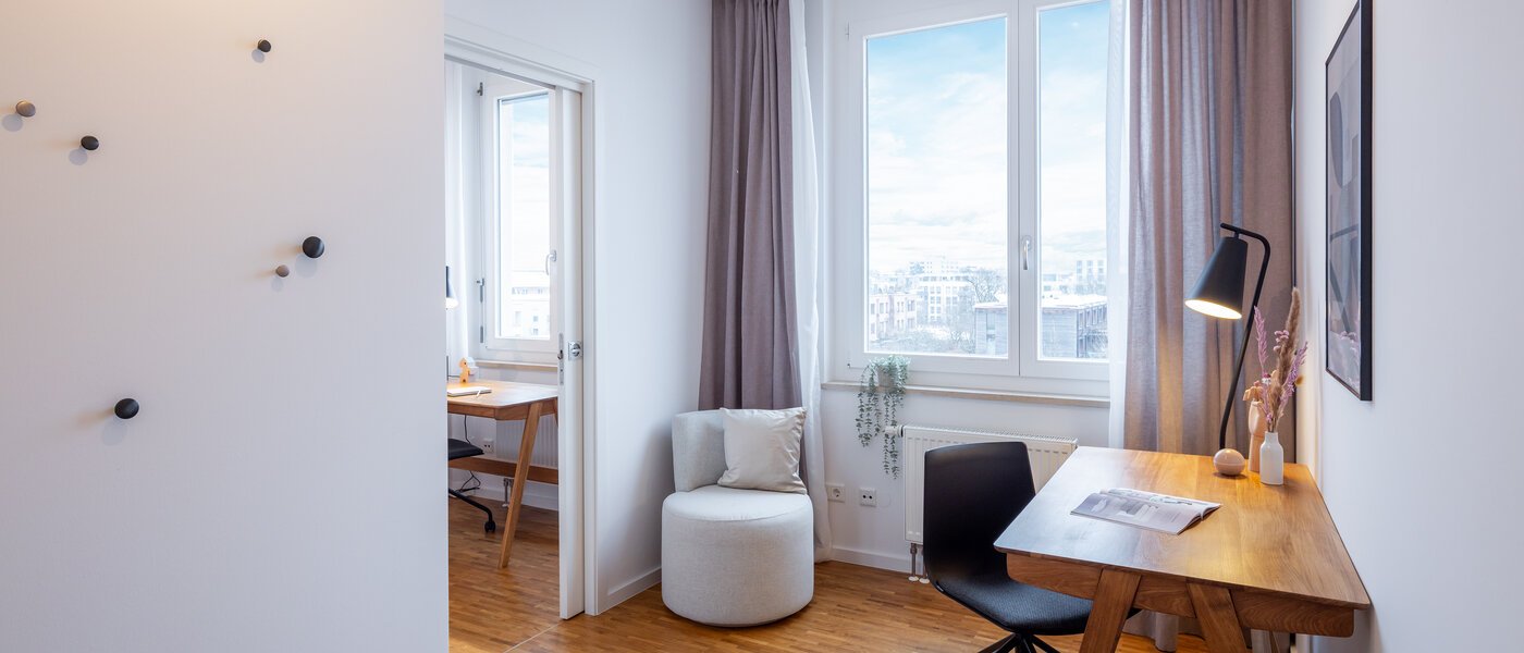 Wohnung München Schwabing-West 02 2. Schlafzimmer	 13221