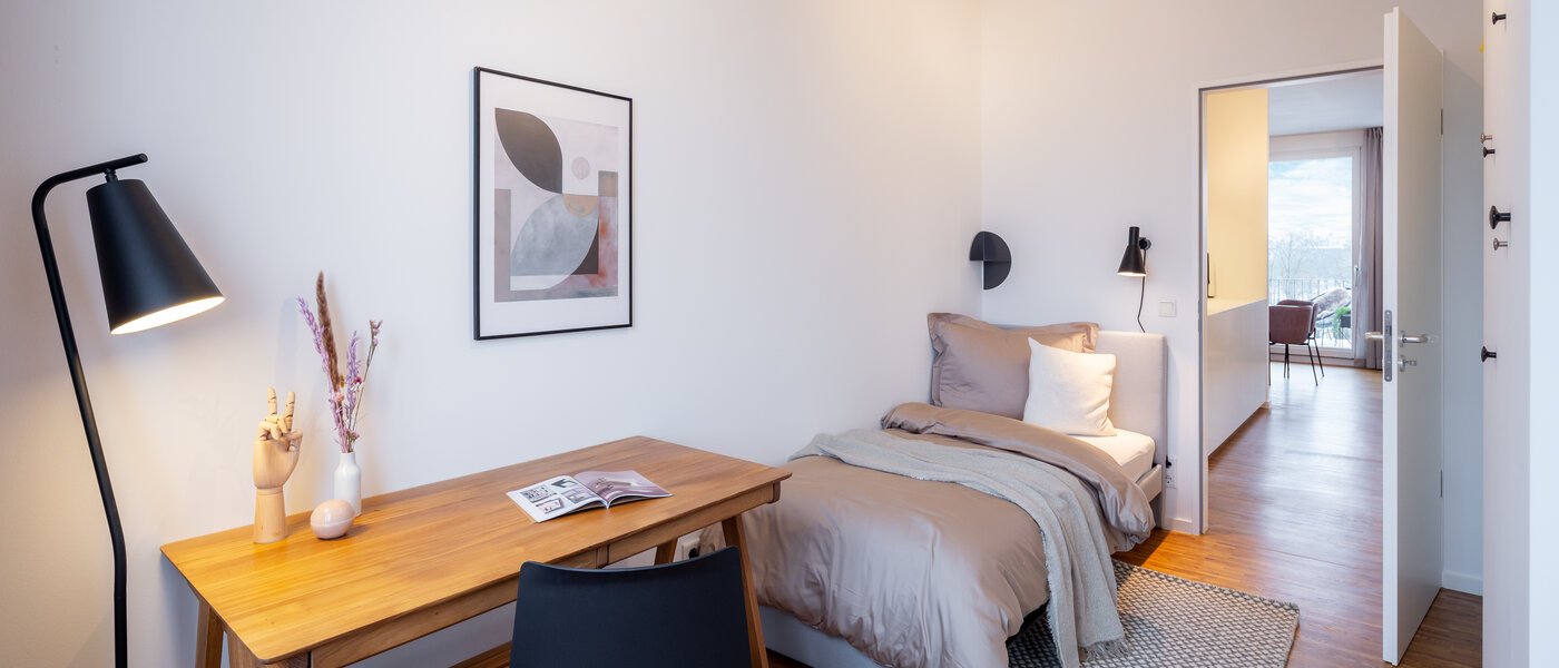 Wohnung München Schwabing-West 04 2. Schlafzimmer	 13221