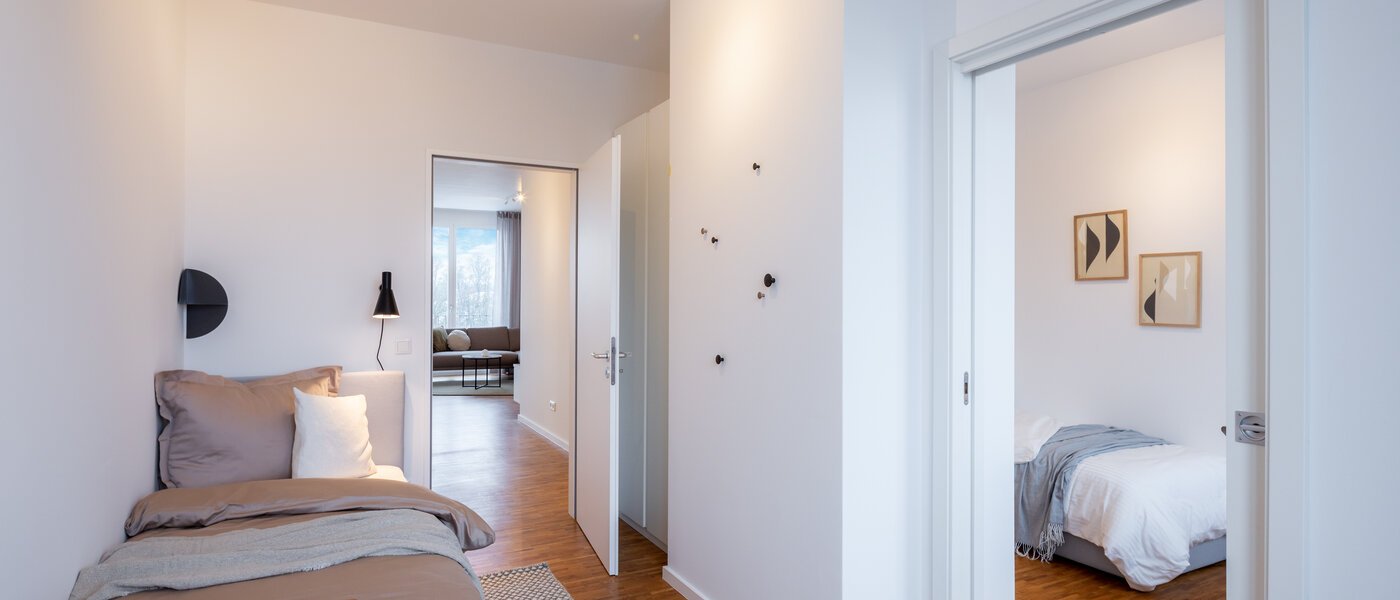 Wohnung München Schwabing-West 05 2. Schlafzimmer	 13221