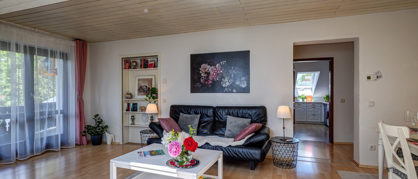 Dachgeschosswohnung Inning am Ammersee 04 Wohnbereich 13224