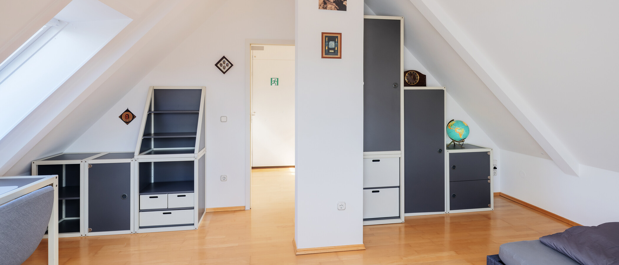 Dachgeschosswohnung München Laim 03 2. Schlafzimmer	 13229