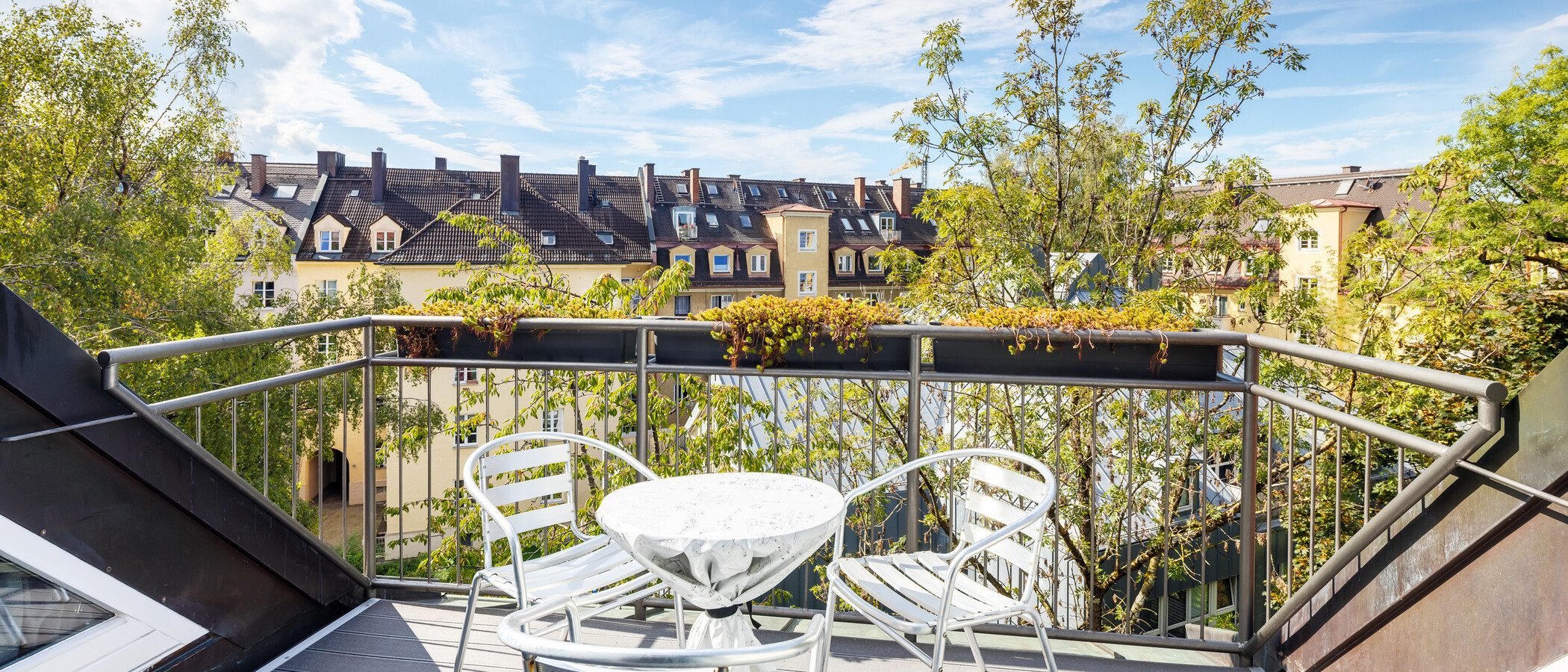 Dachgeschosswohnung München Laim 01 1. Dachterrasse 13229