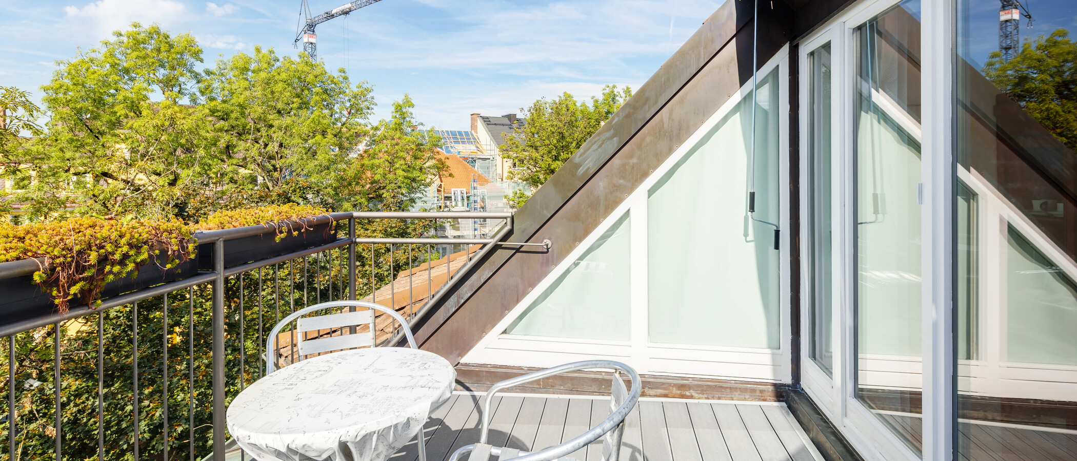 Dachgeschosswohnung München Laim 02 1. Dachterrasse 13229