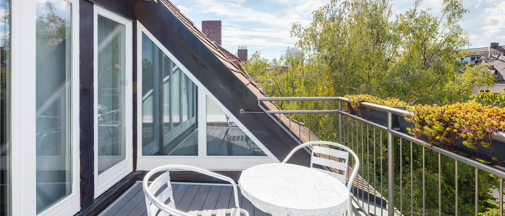 Dachgeschosswohnung München Laim 03 1. Dachterrasse 13229