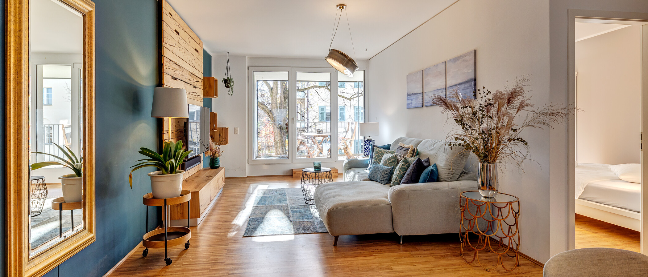 Wohnung München Schwabing-West 02 Wohnbereich 13231