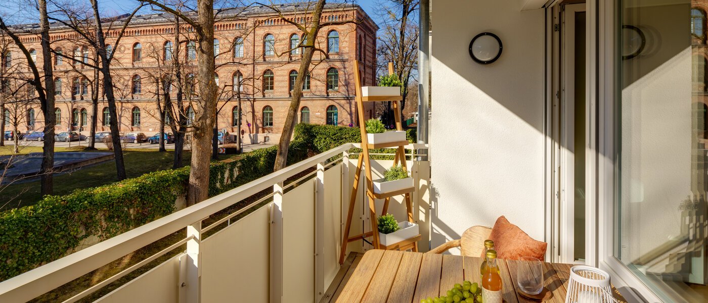 Wohnung München Maxvorstadt - Westen 01 Balkon 13243