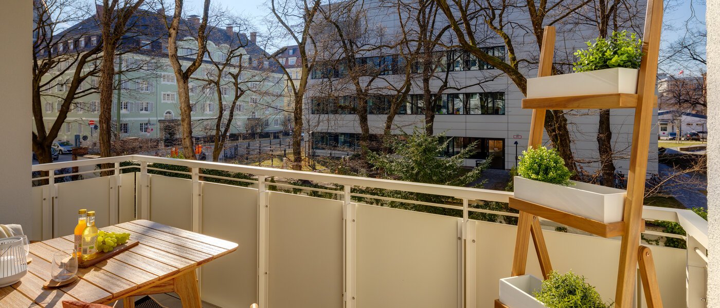Wohnung München Maxvorstadt - Westen 02 Balkon 13243
