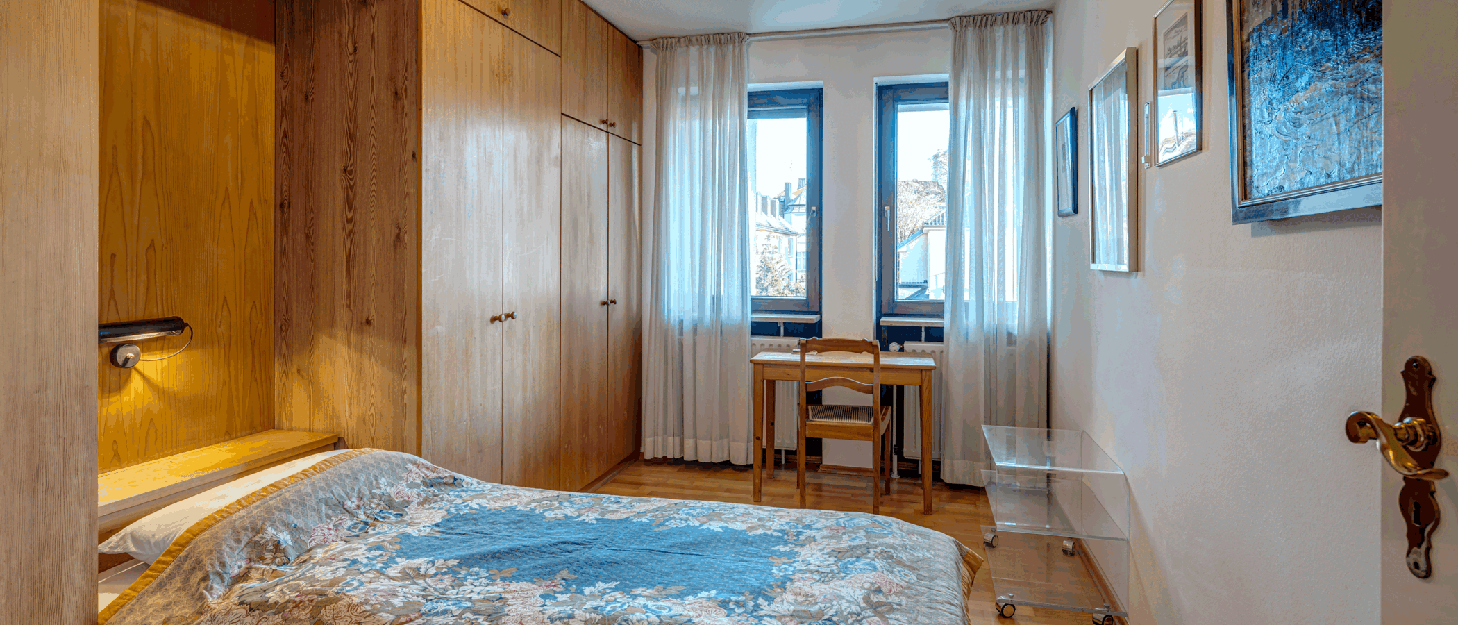 Wohnung München Altbogenhausen 01 2. Schlafzimmer	 13244