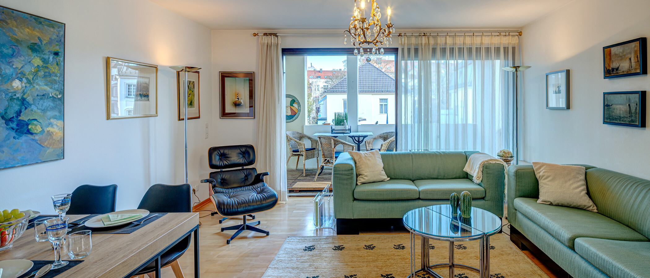 Wohnung München Altbogenhausen 01 Wohnbereich 13244