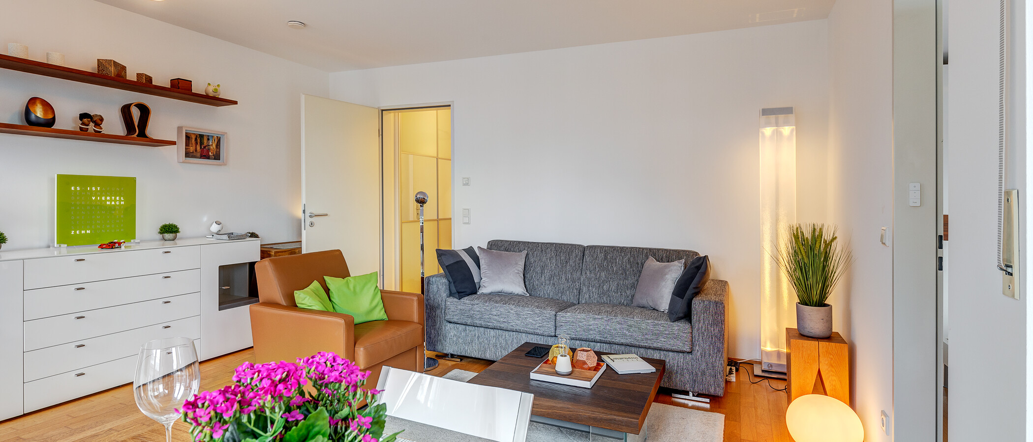 Wohnung München Schwabing-West 01 Wohnbereich 13262