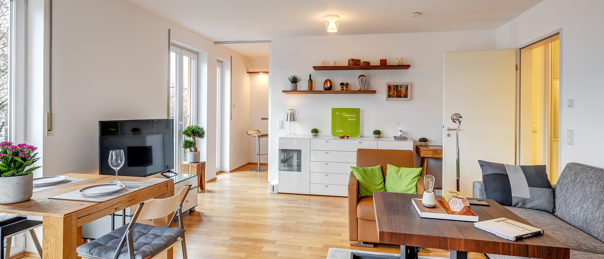 Wohnung München Schwabing-West 05 Wohnbereich 13262