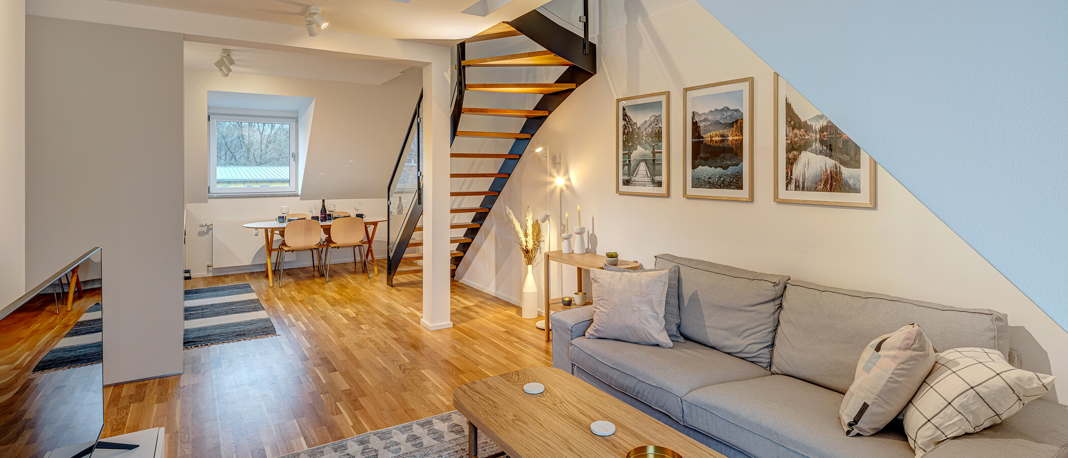 Maisonettewohnung München Giesing 01 Wohnbereich 13263