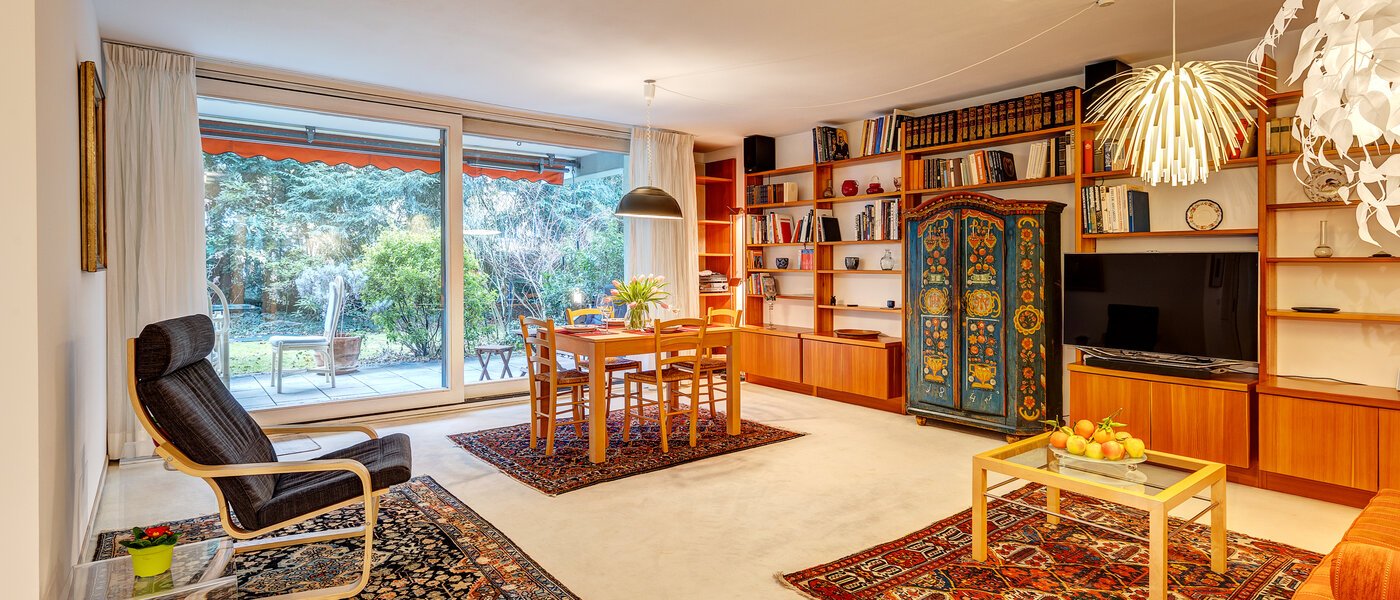 Wohnung München Schwabing-West (rund um den Bonner Platz) 01 Wohnbereich 13286