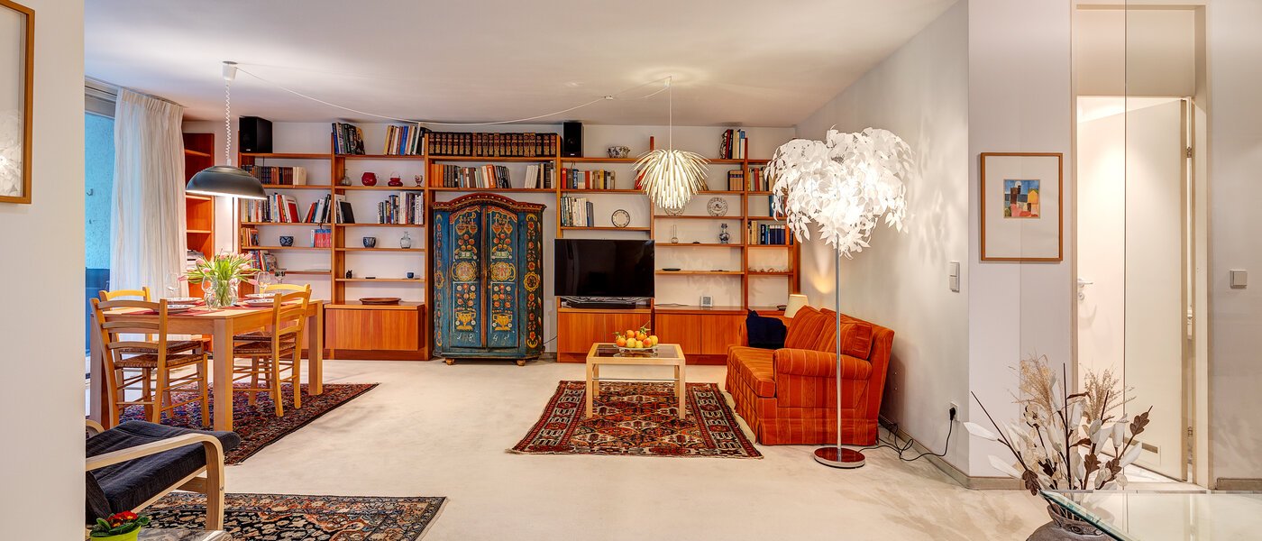 Wohnung München Schwabing-West (rund um den Bonner Platz) 02 Wohnbereich 13286