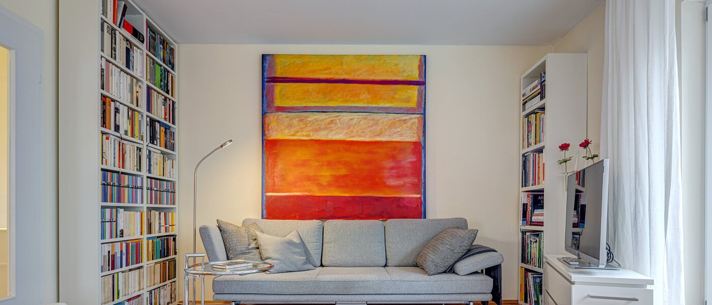 Dachterrassenwohnung München Moosach 02 Wohnbereich 13292