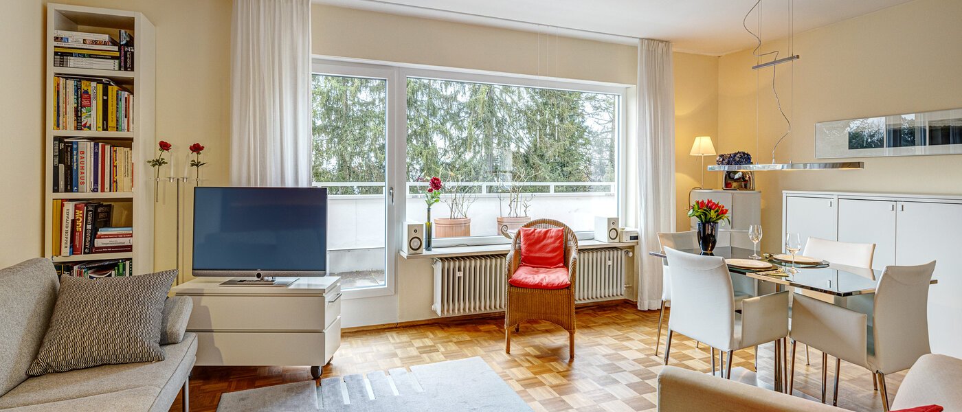 Dachterrassenwohnung München Moosach 03 Wohnbereich 13292