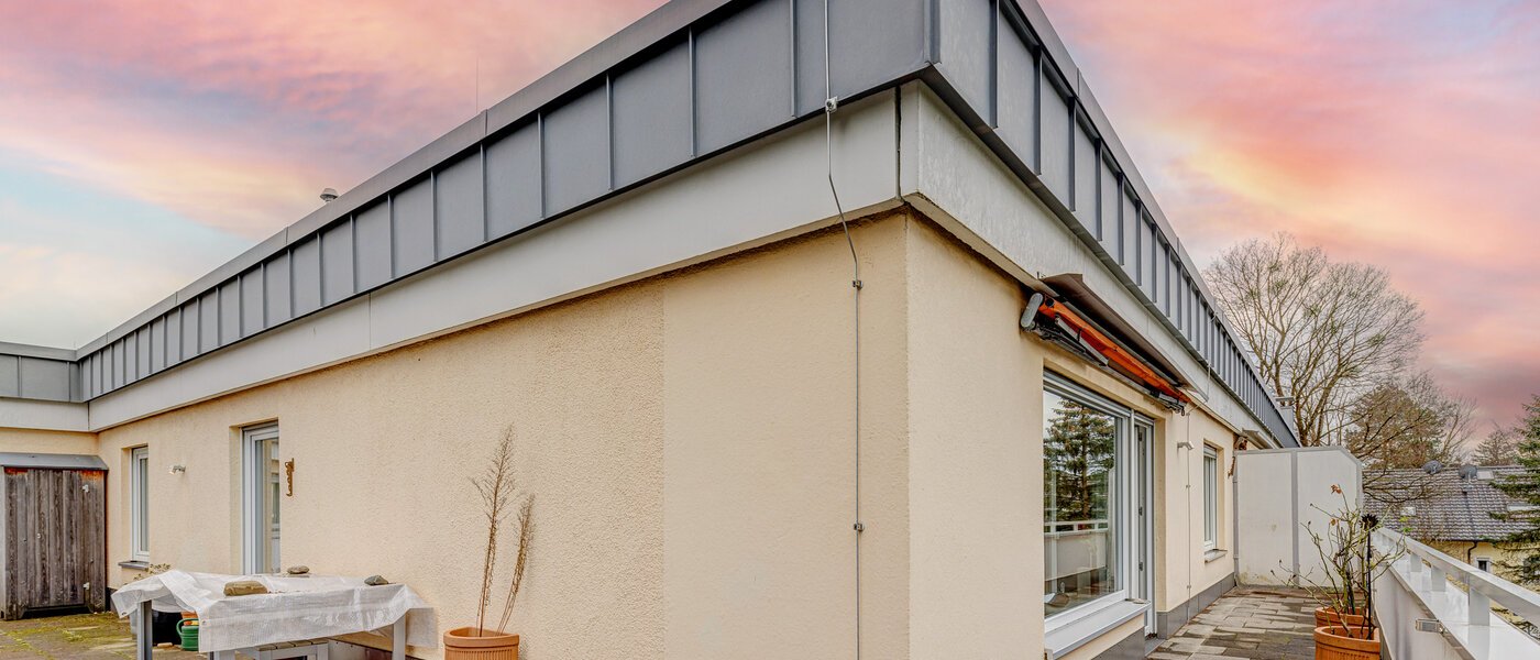 Dachterrassenwohnung München Moosach 02 Dachterrasse 13292