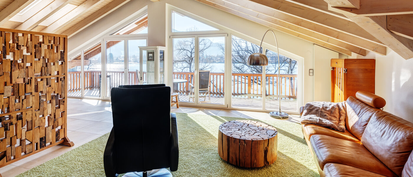 Dachgeschosswohnung Tegernsee 02 Wohnbereich 13299