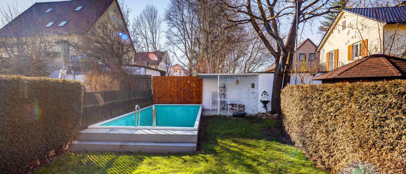 Reihenmittelhaus München Obersendling 02 Garten 13312