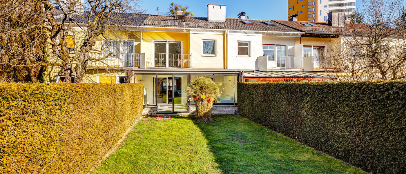 Reihenmittelhaus München Obersendling 03 Garten 13312