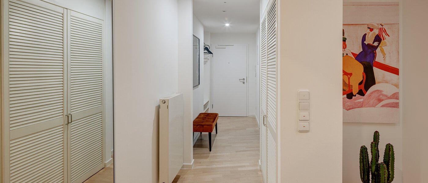 Maisonette-Galerie Wohnung München Maxvorstadt 05 Flur/Gang 13317