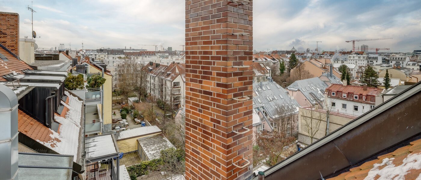 Maisonette-Galerie Wohnung München Maxvorstadt 02 Aussicht 13317