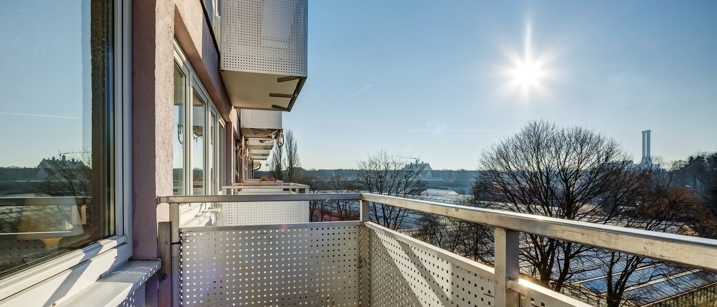 Apartment München Untergiesing 01 Balkon 13326