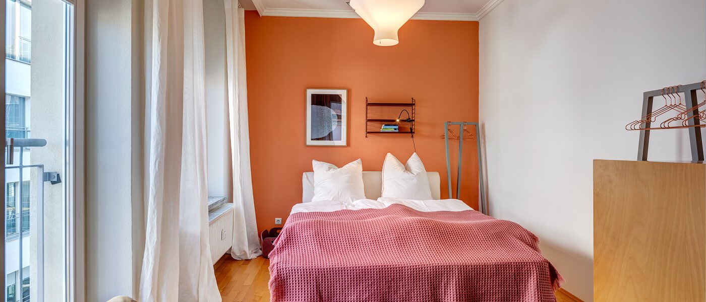 Wohnung München Lehel 01 2. Schlafzimmer	 13341