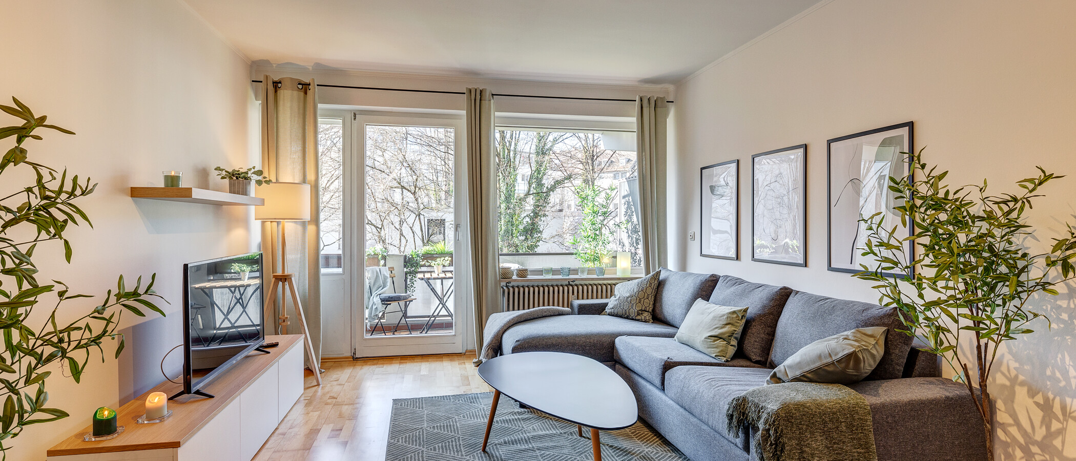 Wohnung München Neuhausen 01 Wohnbereich 13344