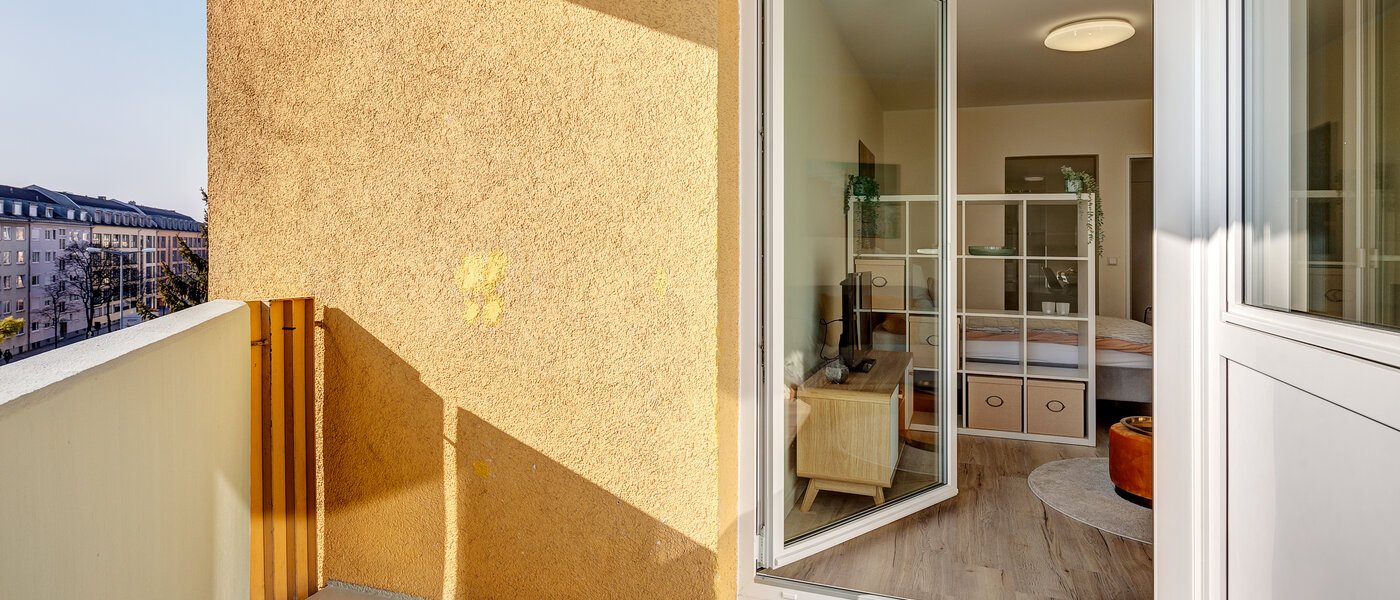 Wohnung München Milbertshofen 01 Balkon 13348