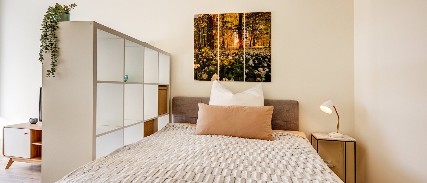 Wohnung München Milbertshofen 01 Schlafbereich 13348