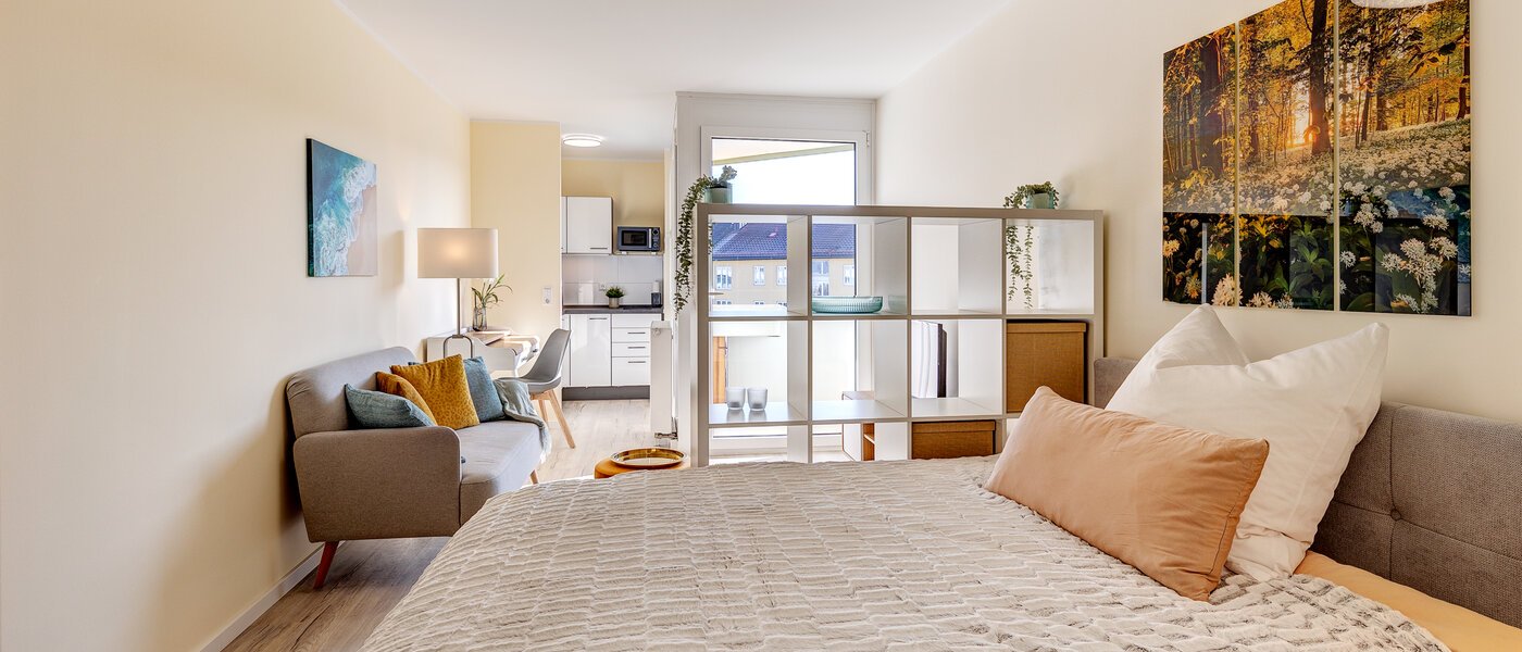 Wohnung München Milbertshofen 02 Schlafbereich 13348