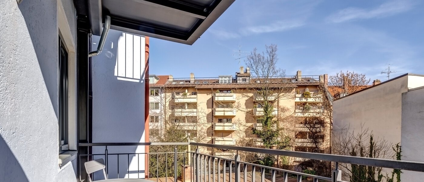 Wohnung München Maxvorstadt - Westen 01 1. Balkon 13363
