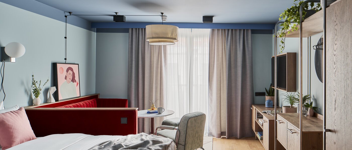 Apartment München Ludwigsvorstadt 01 Wohnbereich 13370