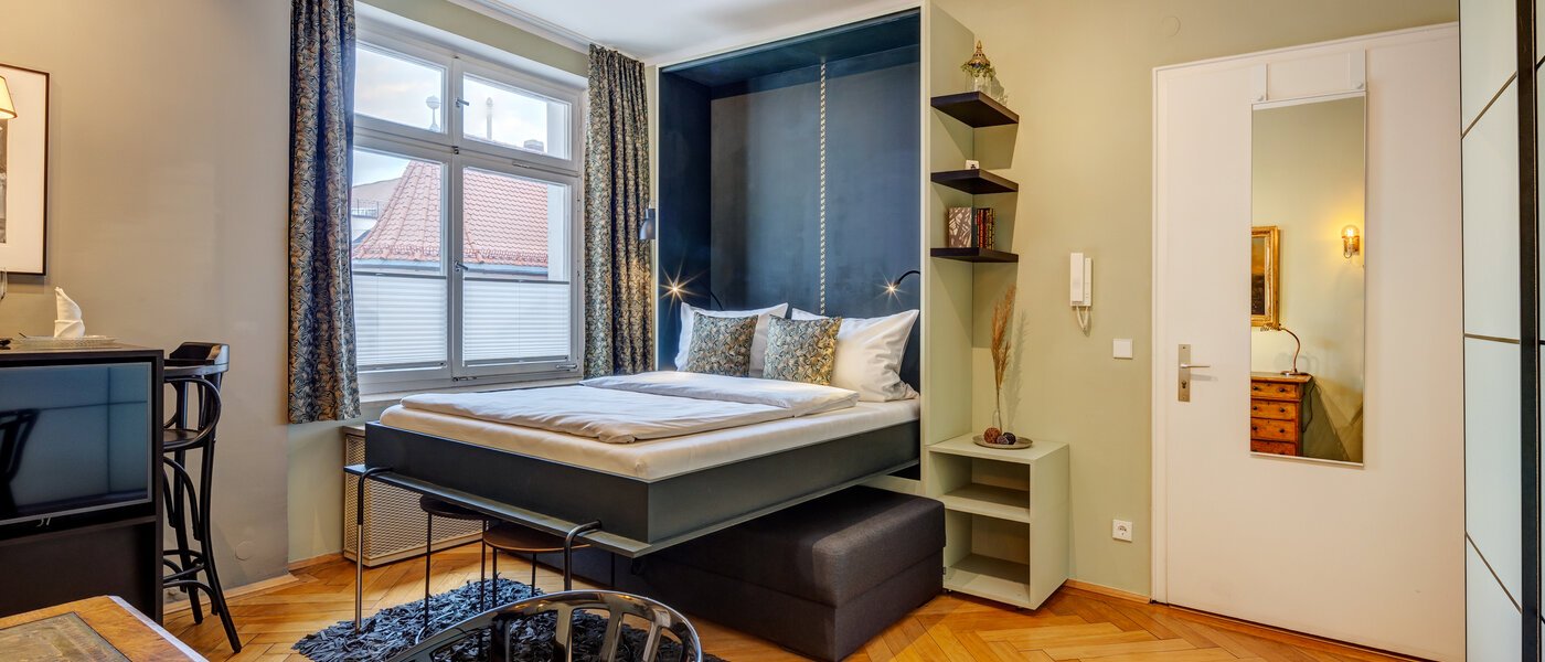 Wohnung München Altstadt 01 Schlafbereich 13374