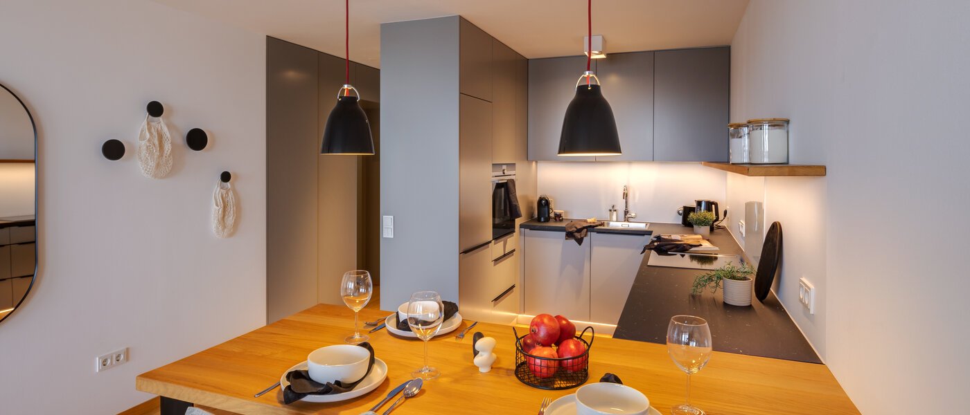 Wohnung München Olympiadorf 01 Küche 13379