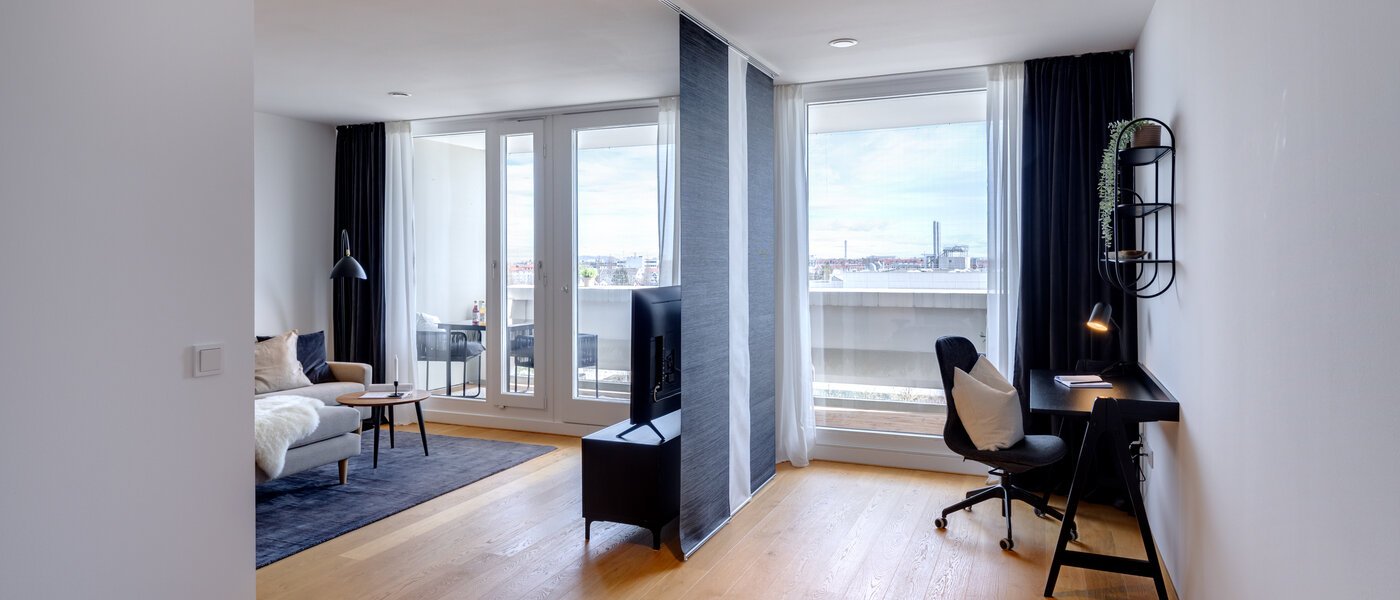 Wohnung München Olympiadorf 03 Schlafbereich 13379