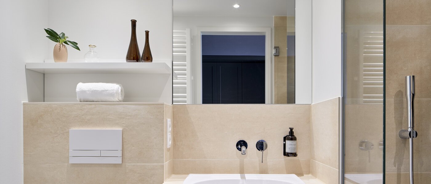 Apartment München Ludwigsvorstadt 01 Badezimmer 13385