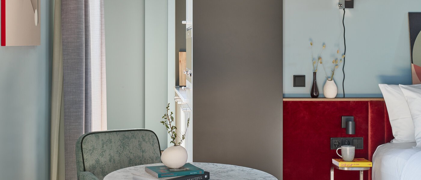 Apartment München Ludwigsvorstadt 02 Wohnbereich 13385