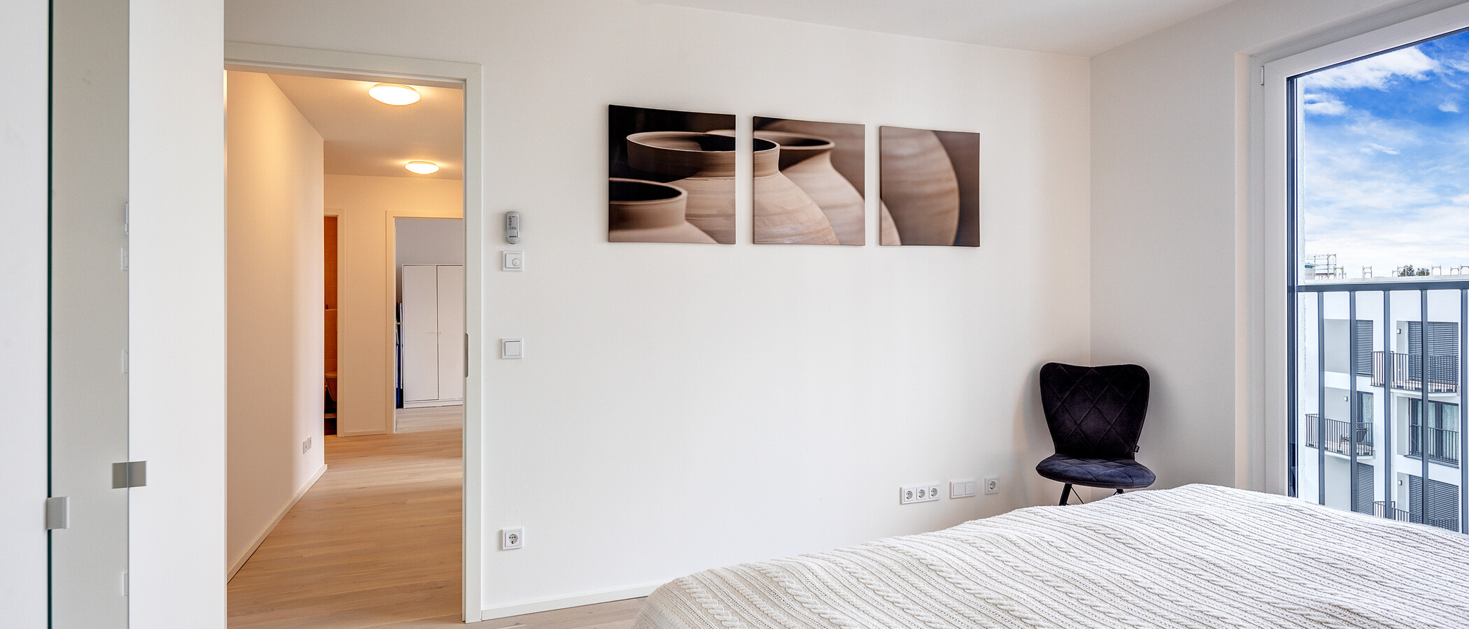 Wohnung München Neuperlach 03 1. Schlafzimmer 13388