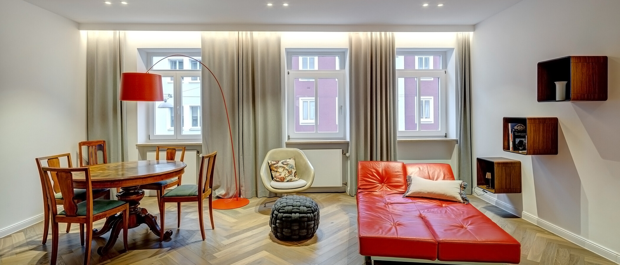 Wohnung München Glockenbachviertel 02 Wohnbereich 13391