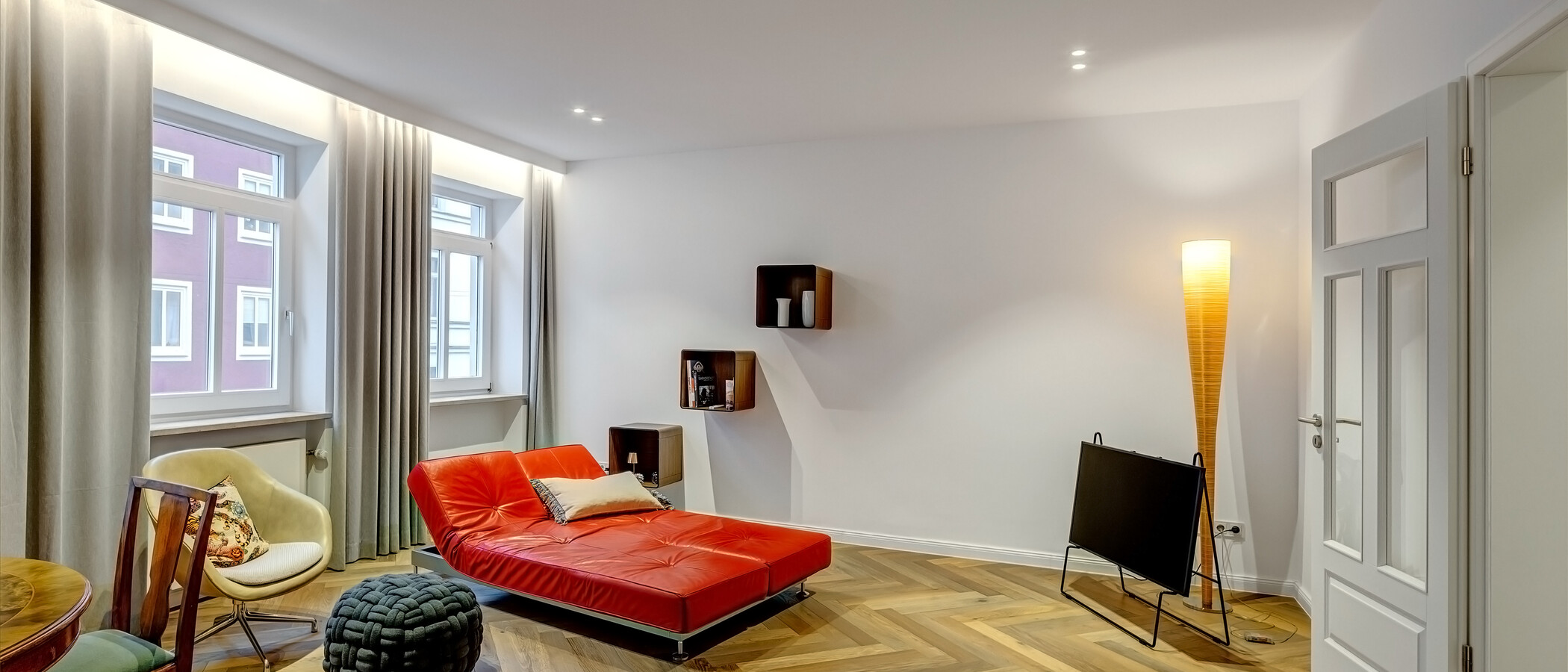 Wohnung München Glockenbachviertel 03 Wohnbereich 13391