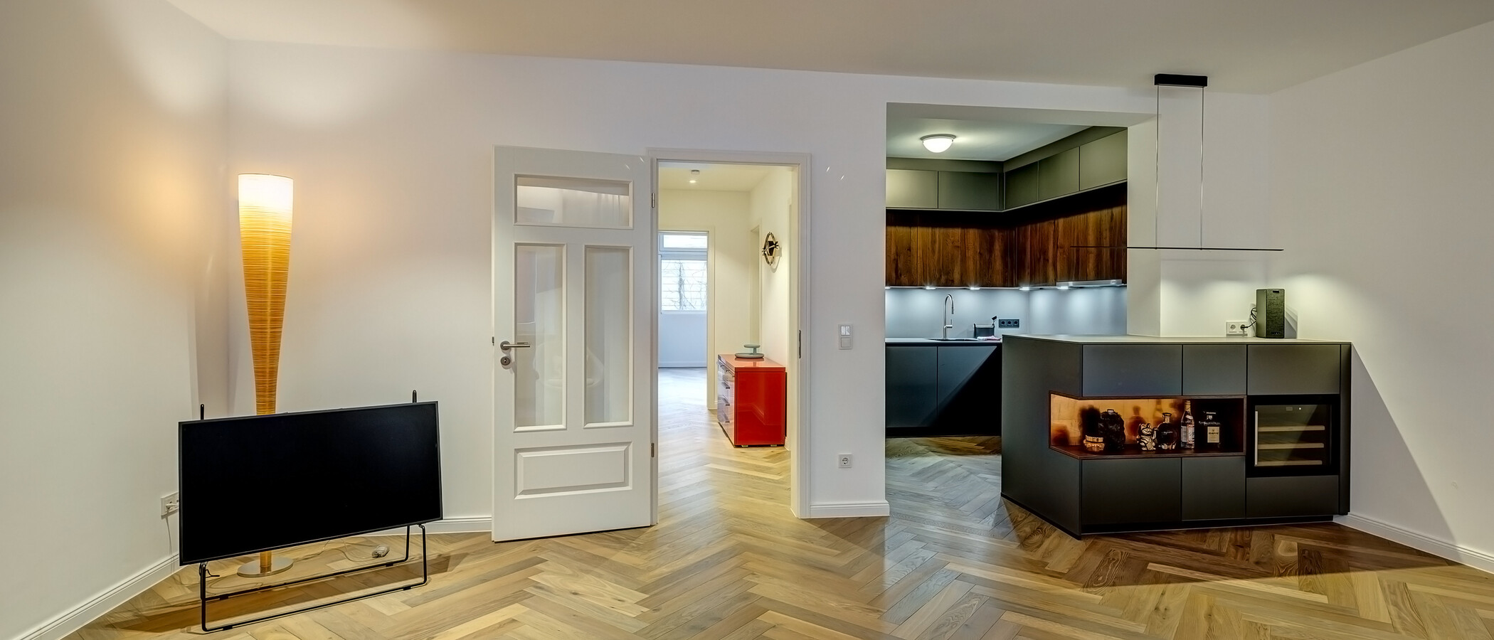 Wohnung München Glockenbachviertel 04 Wohnbereich 13391