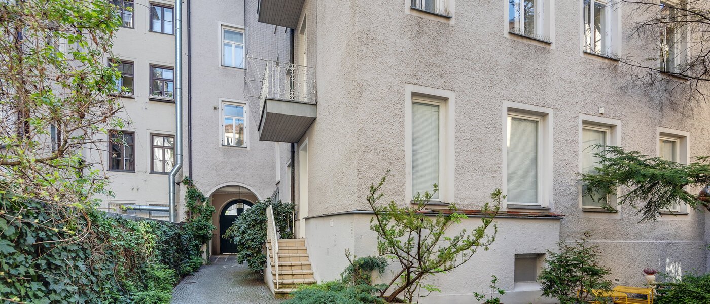 Wohnung München Lehel 01 Innenhof 13416