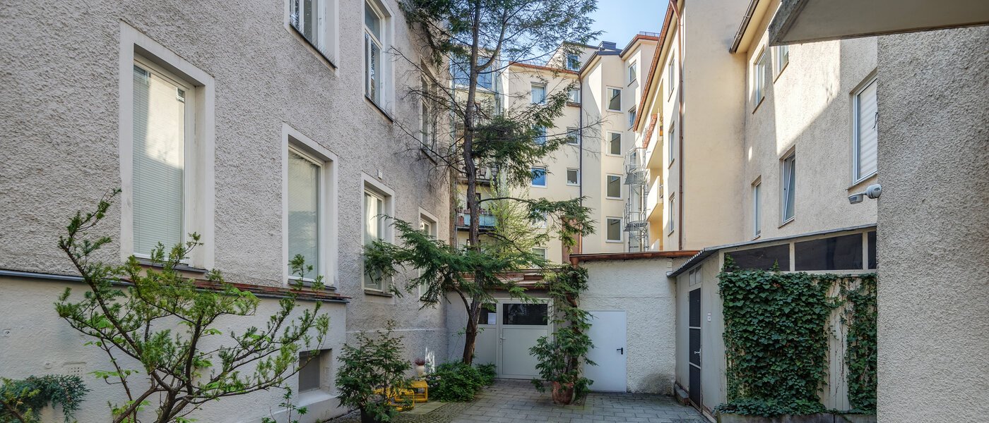 Wohnung München Lehel 02 Innenhof 13416