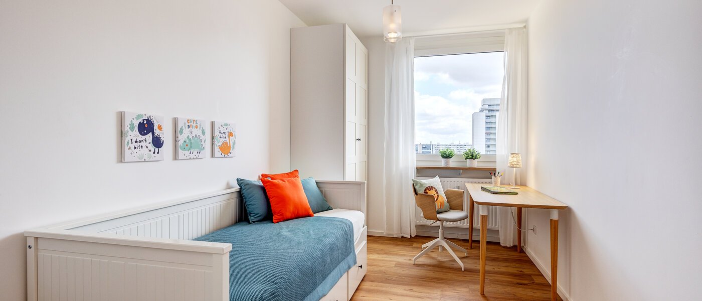 Wohnung München Aubing 01 2. Schlafzimmer	 13422